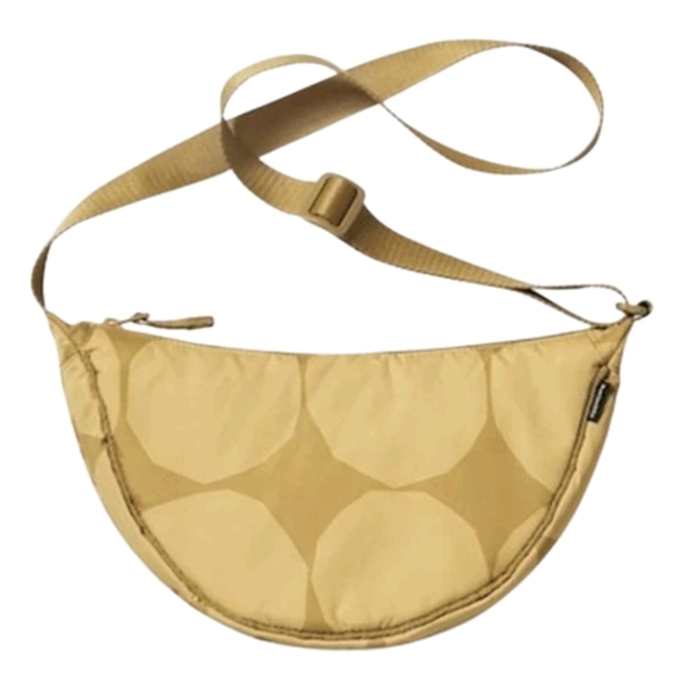 NWT Marrimekko X Uniqlo Round Shoulder Bag In Beige